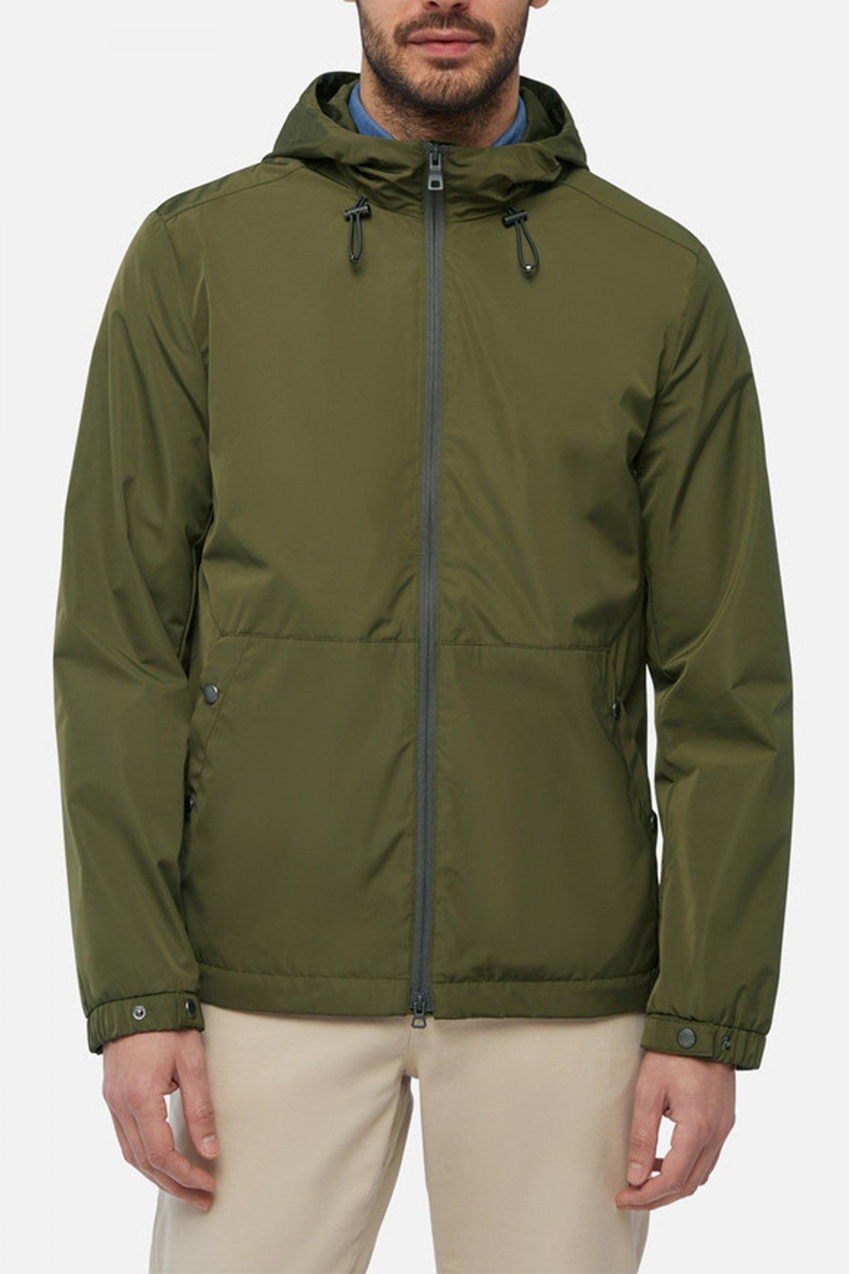 Veste Geox Modèle M Leitan Mid Parka Couleur Vert 5/5