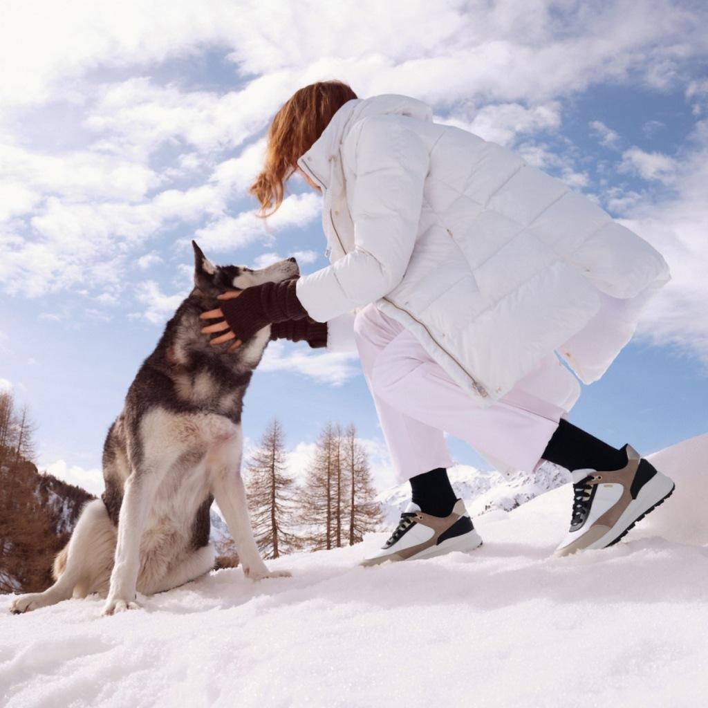 Veste Geox Modèle W Dalyla L Couleur Blanc 5/5