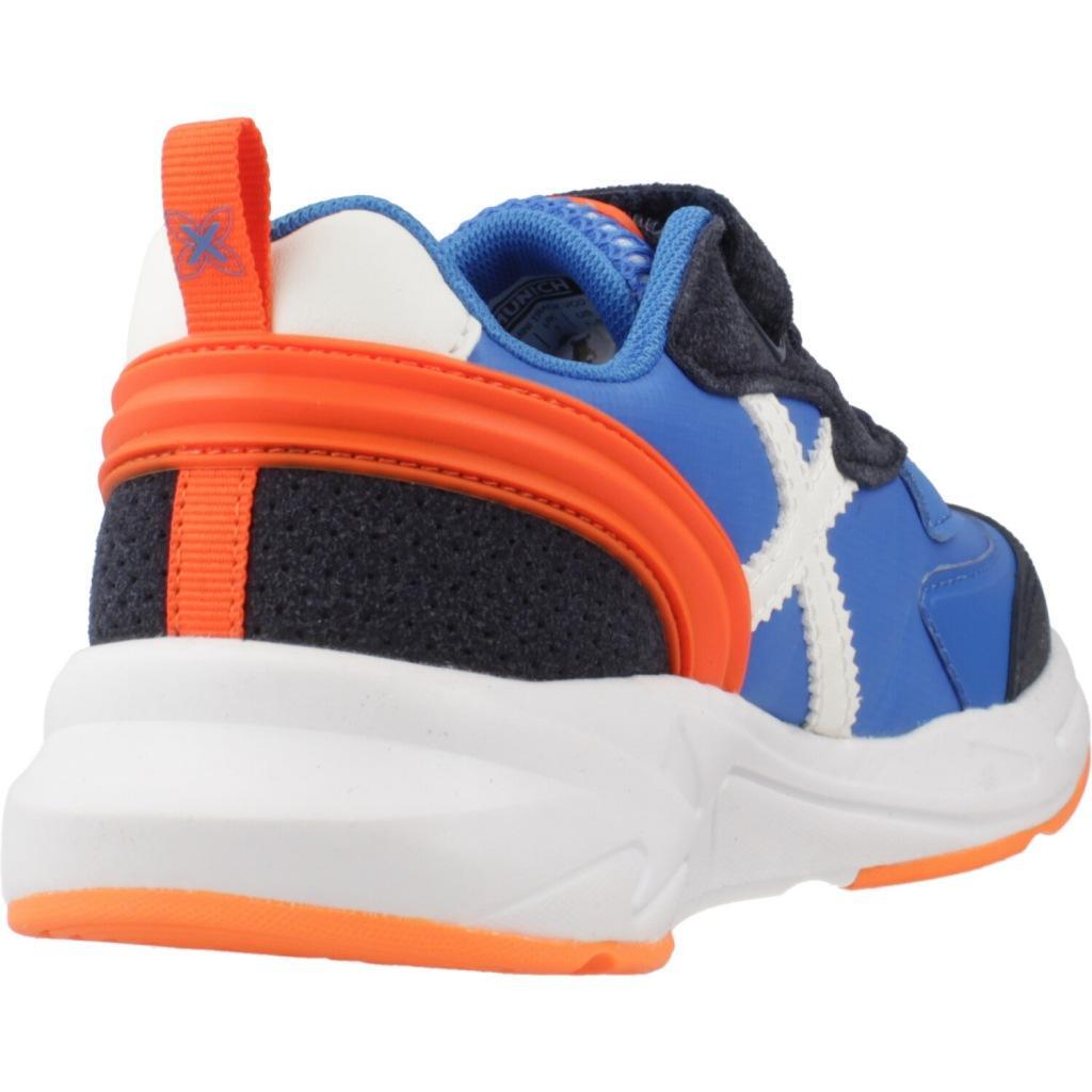 Baskets Munich Modèle Mini Track Vco Couleur Bleu 3/5