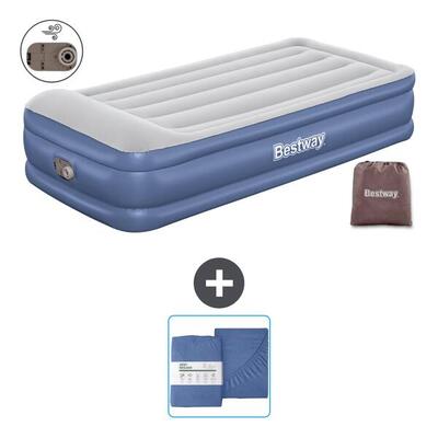 Luchtbed bestway - 1p - 191x97x46 cm + accessoire cb26