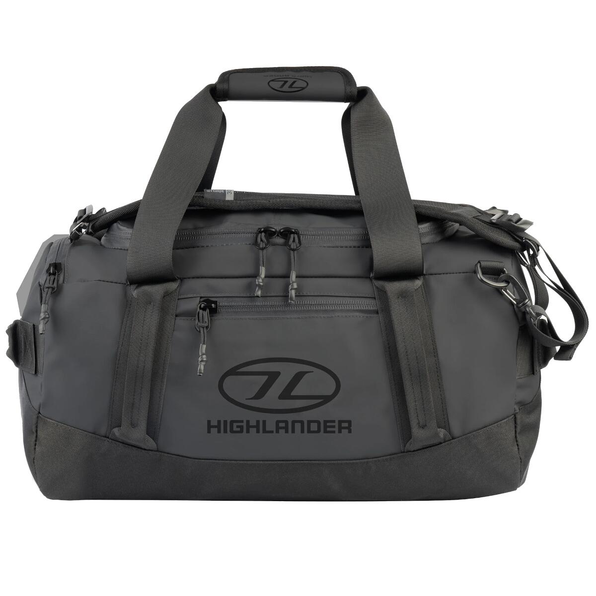 Sporttas Hauler Duffel - 30 liter - Zwart 1/4