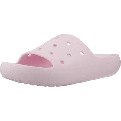 Chanclas Mujer Crocs Classic Slide V2 Beis