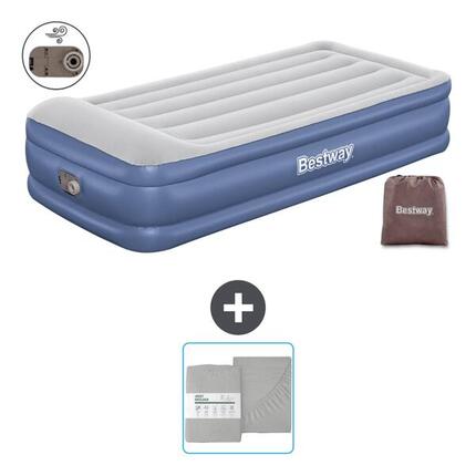 Matelas gonflable Bestway - 1P - 191x97x46 cm + Accessoires CB25