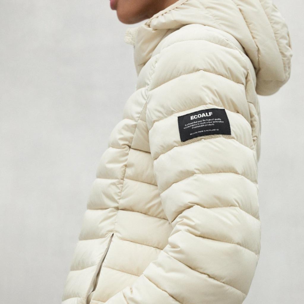 Veste Ecoalf Modèle Atlanticalf Jacket W Couleur Beige 2/5