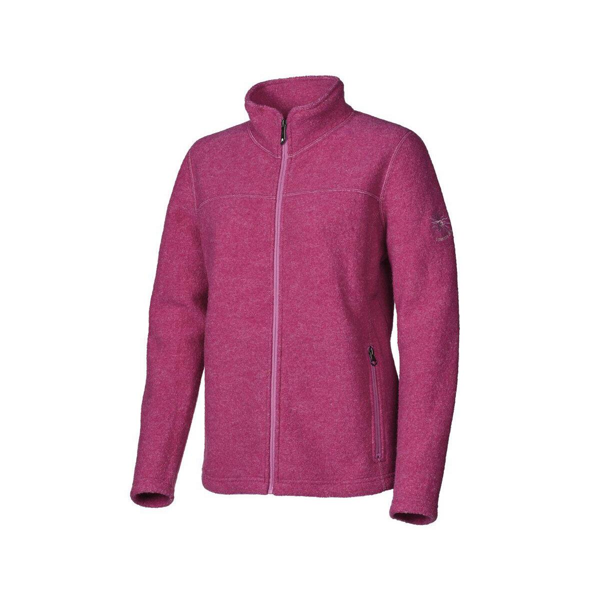 Ivanhoeoefsweden - Veste En Laine Pour Femme Avec Fermeture Éclair Beata Very Berry – Rose - Gilet Manches Longues - Rose - 46 L/xl - Decathlon