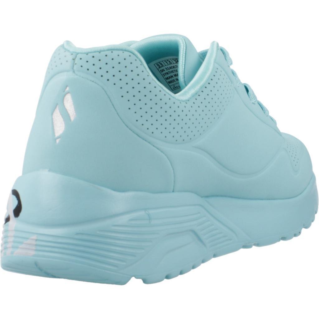 Baskets Skechers Modèle Uno Lite - Metallic Couleur Bleu 3/5