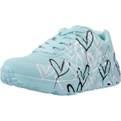 Zapatillas niña Skechers Uno Lite - Metallic Rosa