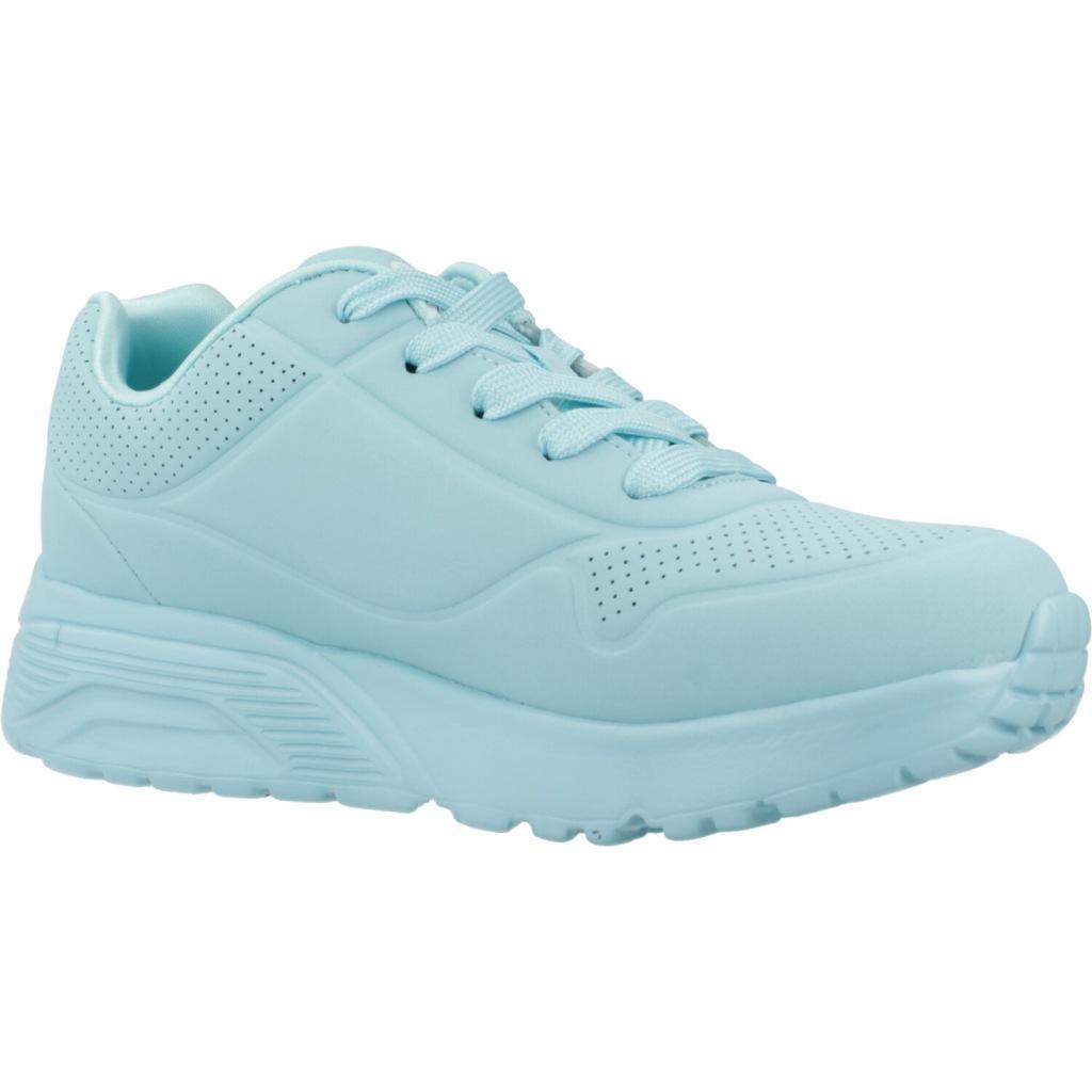 Baskets Skechers Modèle Uno Lite - Metallic Couleur Bleu 5/5