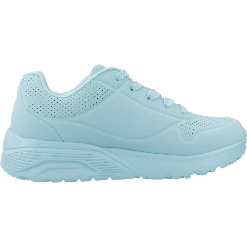 Baskets Skechers Modèle Uno Lite - Metallic Couleur Bleu 4/5