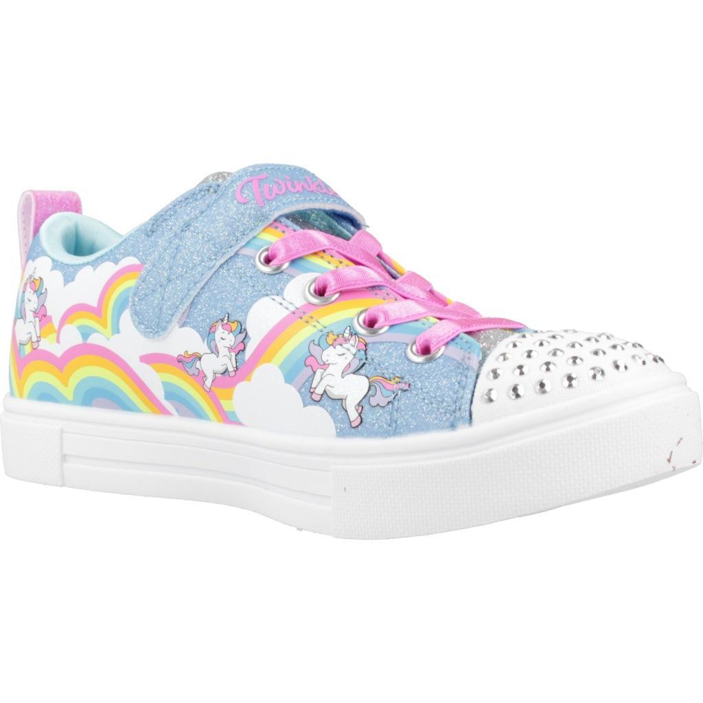 Zapatillas niña Skechers Twinkle Toes: Twinkle Spark Azul 5/5