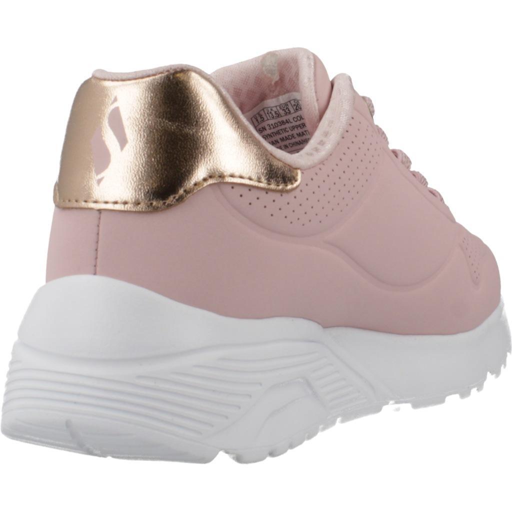 Scarpe Da Ginnastica Skechers Modello Uno Lite-metallic Mo Colore Rosa 3/6