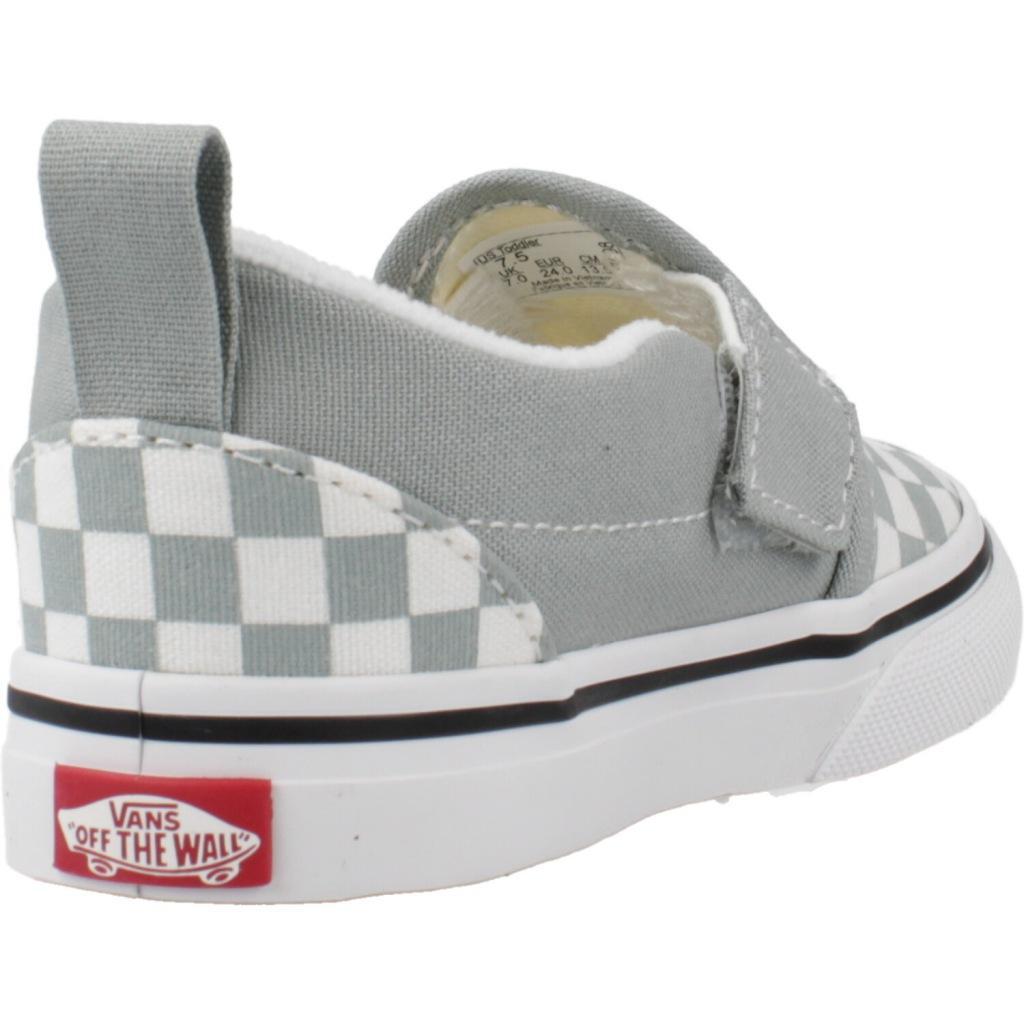 Baskets Vans Modèle Slip On V Couleur Bleu 3/5