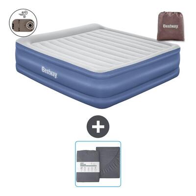 Luchtbed bestway - 2p - 203x193x56 cm + accessoire cb23
