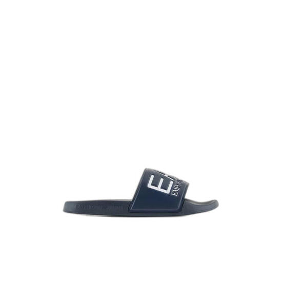 Chanclas Logo Slides Talla 41 - 7X000108AF15118-BA045 Azul