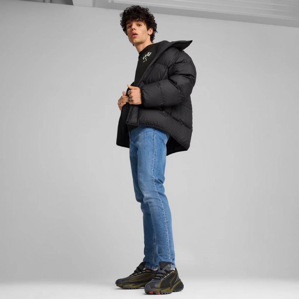 Kurtka PUMA YELLOW PUFFER JACKET Czarny 4/5