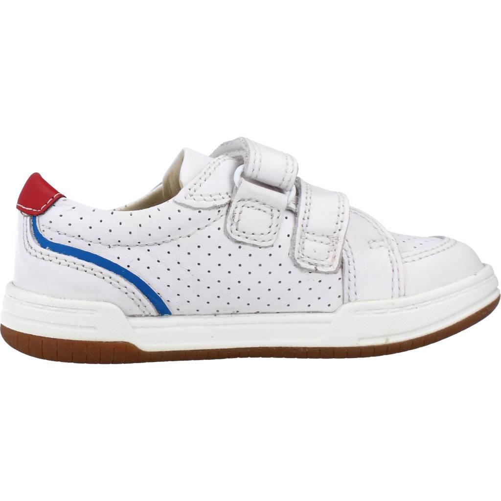 Baskets Clarks Modèle Fawn Solo T Couleur Blanc 4/5