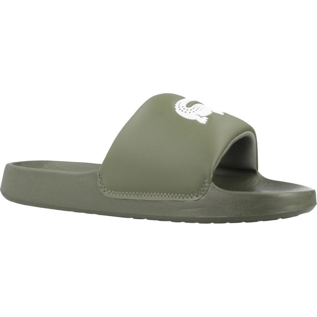 Flip-flops Lacoste Modell Serve Slide 1.0 Farbe Grün 5/5