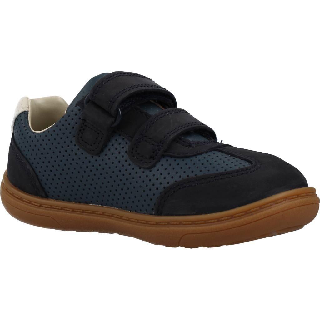 Sneakers Clarks Model Flash Metra T Kleur Blauw 5/5