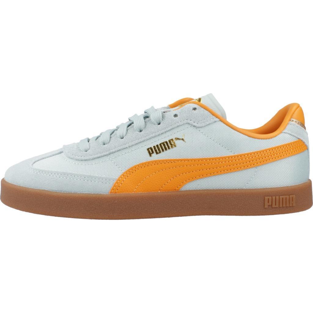 Baskets Puma Modèle Club Ii Era Cv Jr Couleur Vert 2/6