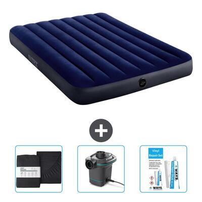Luchtbed bestway - 2p - 191x137x22 cm + accessoires cb8