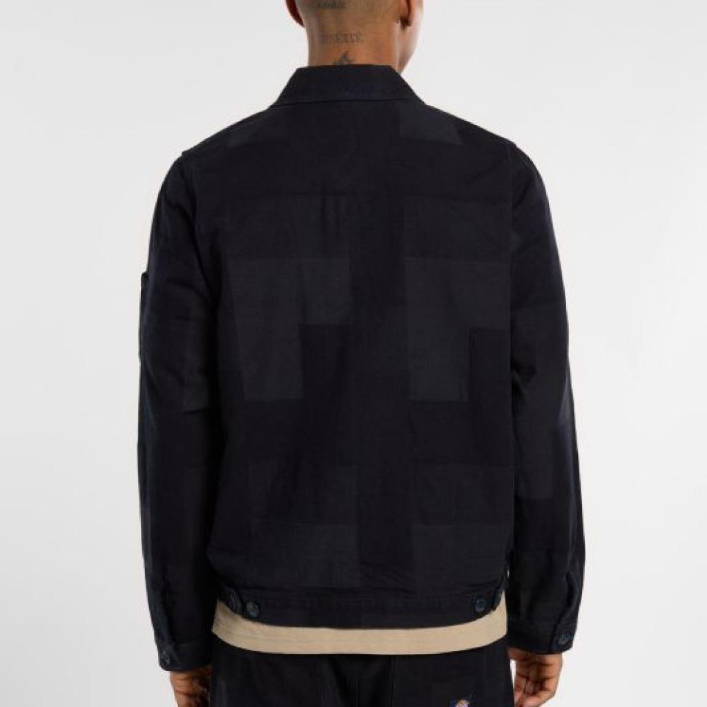 Giacca Dickies Modello Dk0a4z75rin1 Jacquard Eisenhower Colore Nero 2/5