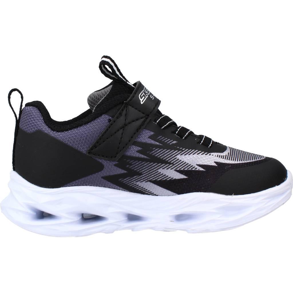Baskets Skechers Modèle Flash Zorent Couleur Noir 4/5