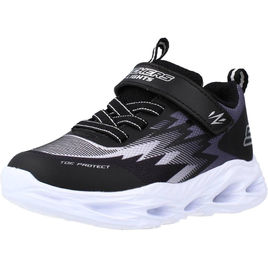 Ténis skechers modelo flash zorent cor preto
