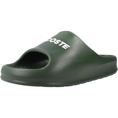 Infradito Lacoste Modello Serve Slide 2.0 Mix Colore Verde