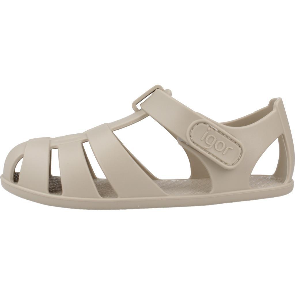 Flip-flops Igor Model Nemo Solid Kleur Lichtbruin 2/5