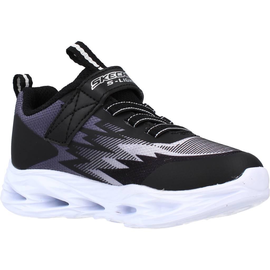 Baskets Skechers Modèle Flash Zorent Couleur Noir 5/5