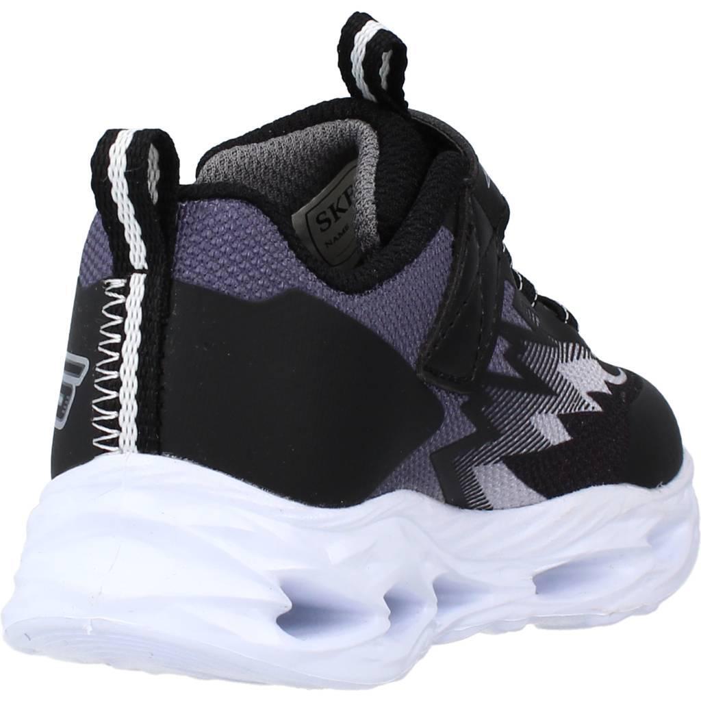 Baskets Skechers Modèle Flash Zorent Couleur Noir 3/5