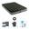 Matelas gonflable Intex Downy - 2P -  191x137x25 cm + Accessoires CB12