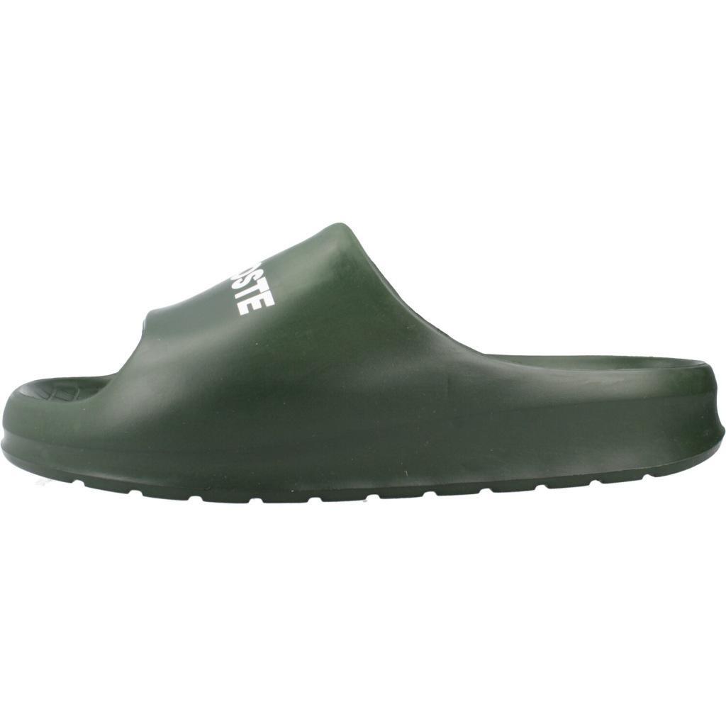 Chanclas Hombre Lacoste Serve Slide 2.0 Mix Verde 2/5