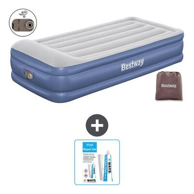 Luchtbed bestway - 1p - 191x97x46 cm + accessoire cb21