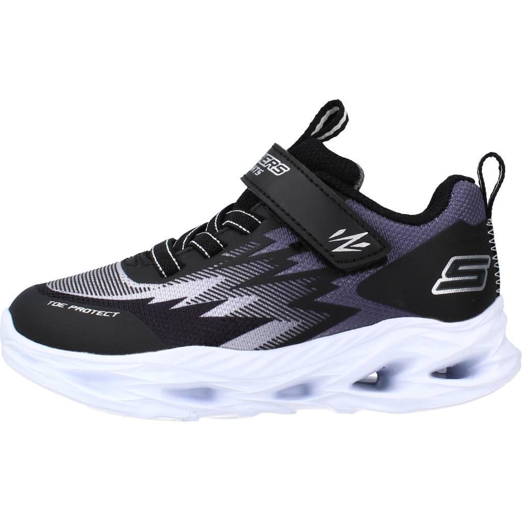 Baskets Skechers Modèle Flash Zorent Couleur Noir 2/5
