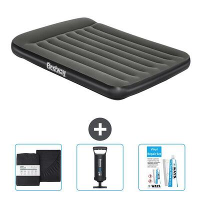 Luchtbed bestway - 2p - 191x137x30 cm + accessoires cb7