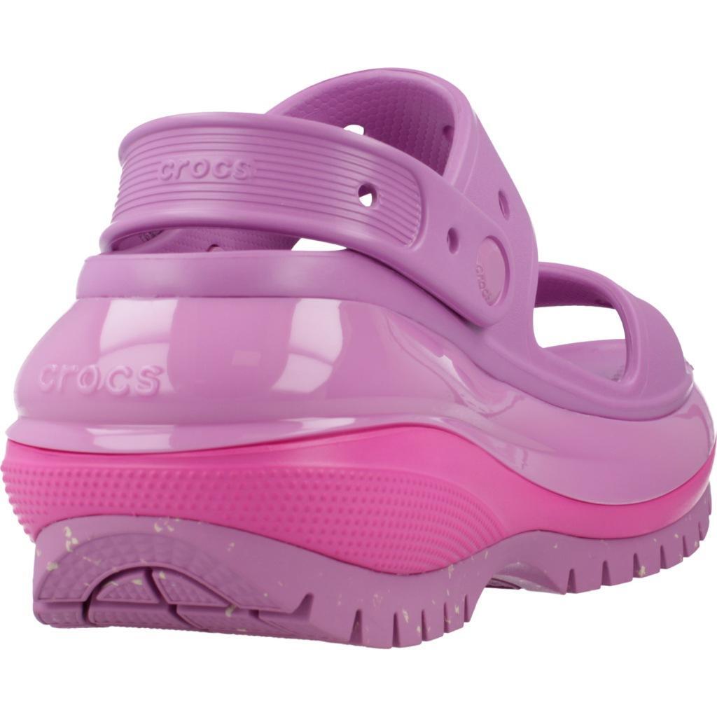 Chanclas Mujer Crocs Classic Mega Crush Sandal Violeta 3/5
