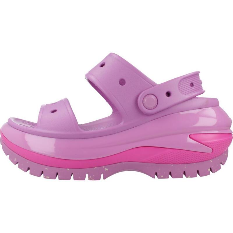 Papucs Crocs Modell Classic Mega Crush Sandal Szín Ibolya
