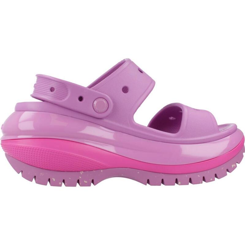 Papucs Crocs Modell Classic Mega Crush Sandal Szín Ibolya