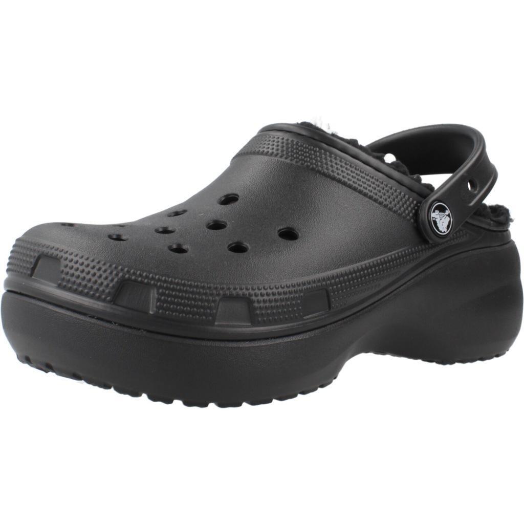 Ténis crocs modelo lined clog cor preto