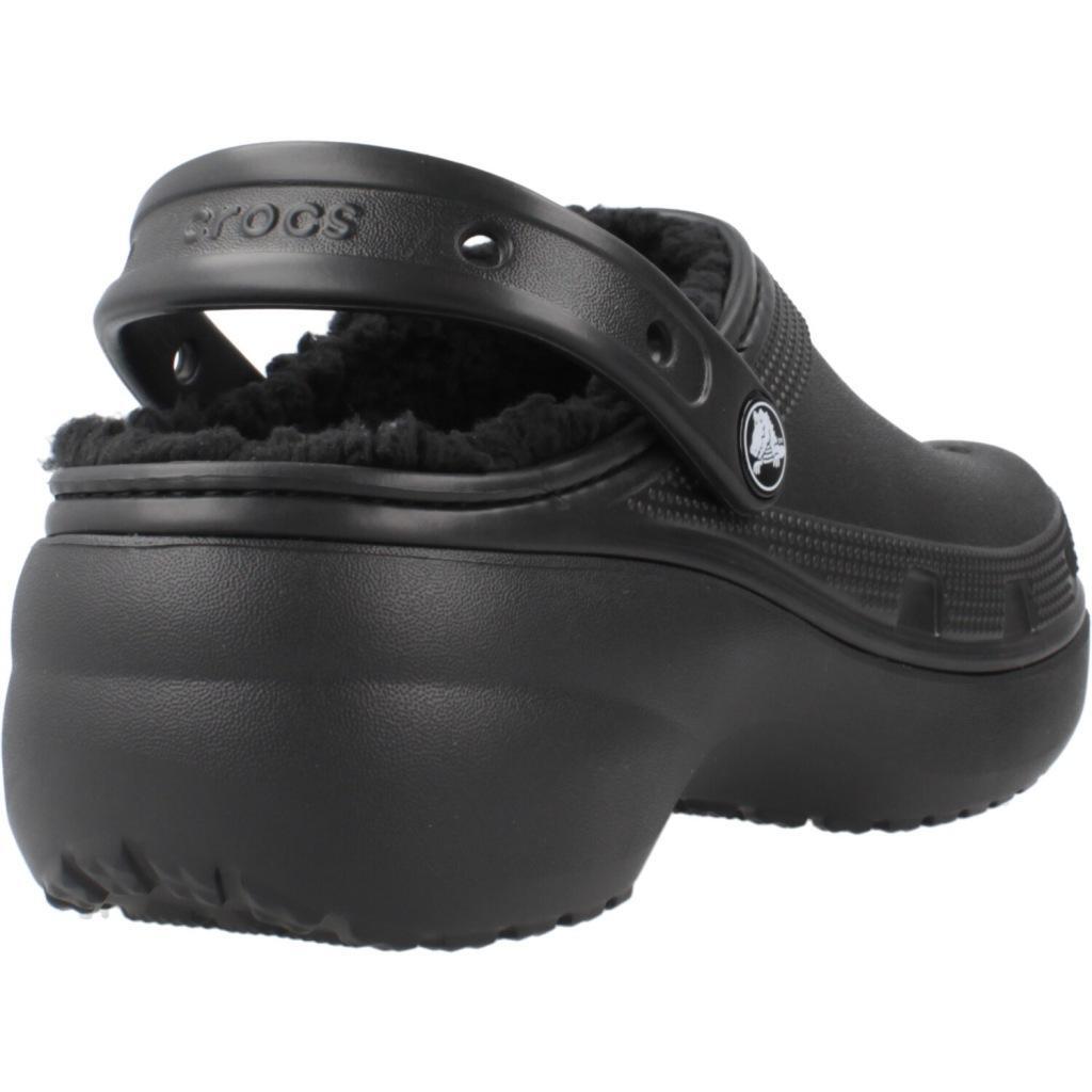 Ténis Crocs Modelo Lined Clog Cor Preto 3/5