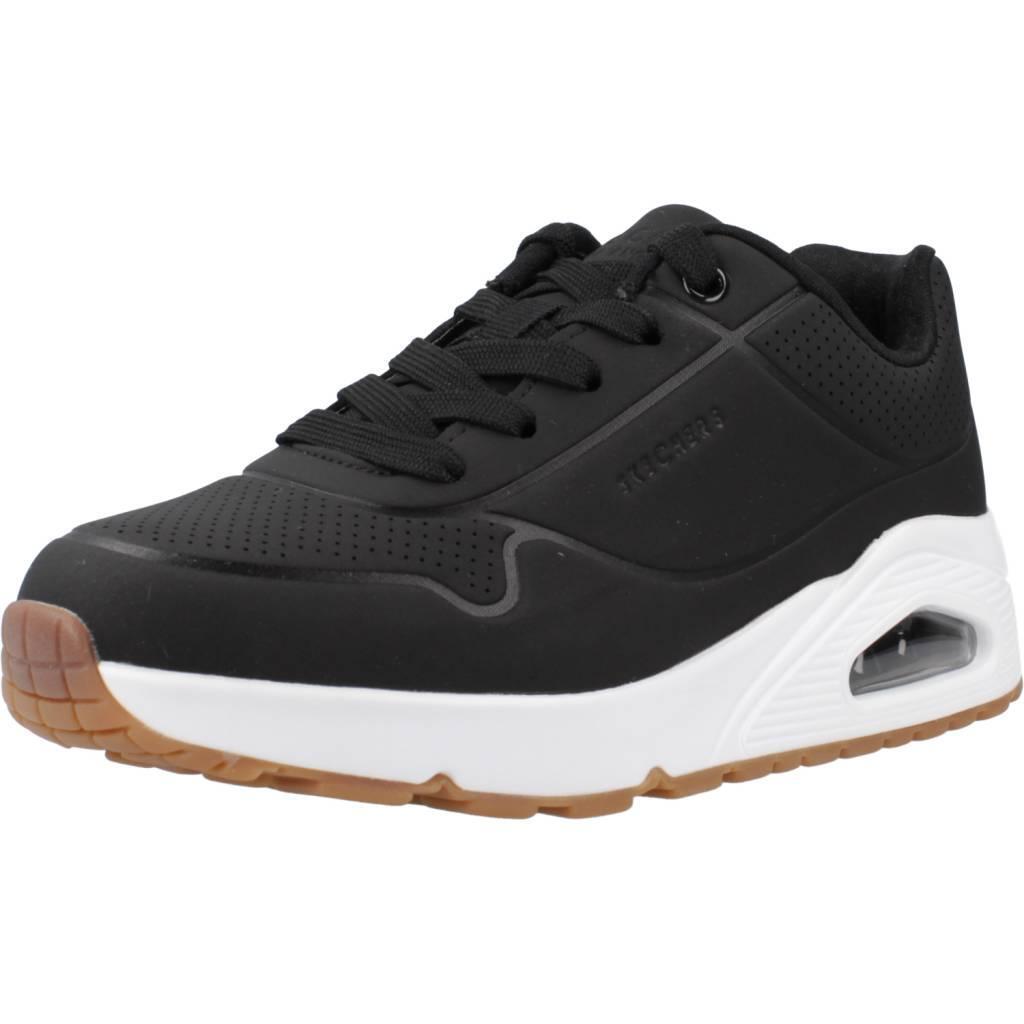 Skechers - Baskets Skechers Modèle Uno - Stand On Air Couleur Noir - Baskets - Noir - Decathlon