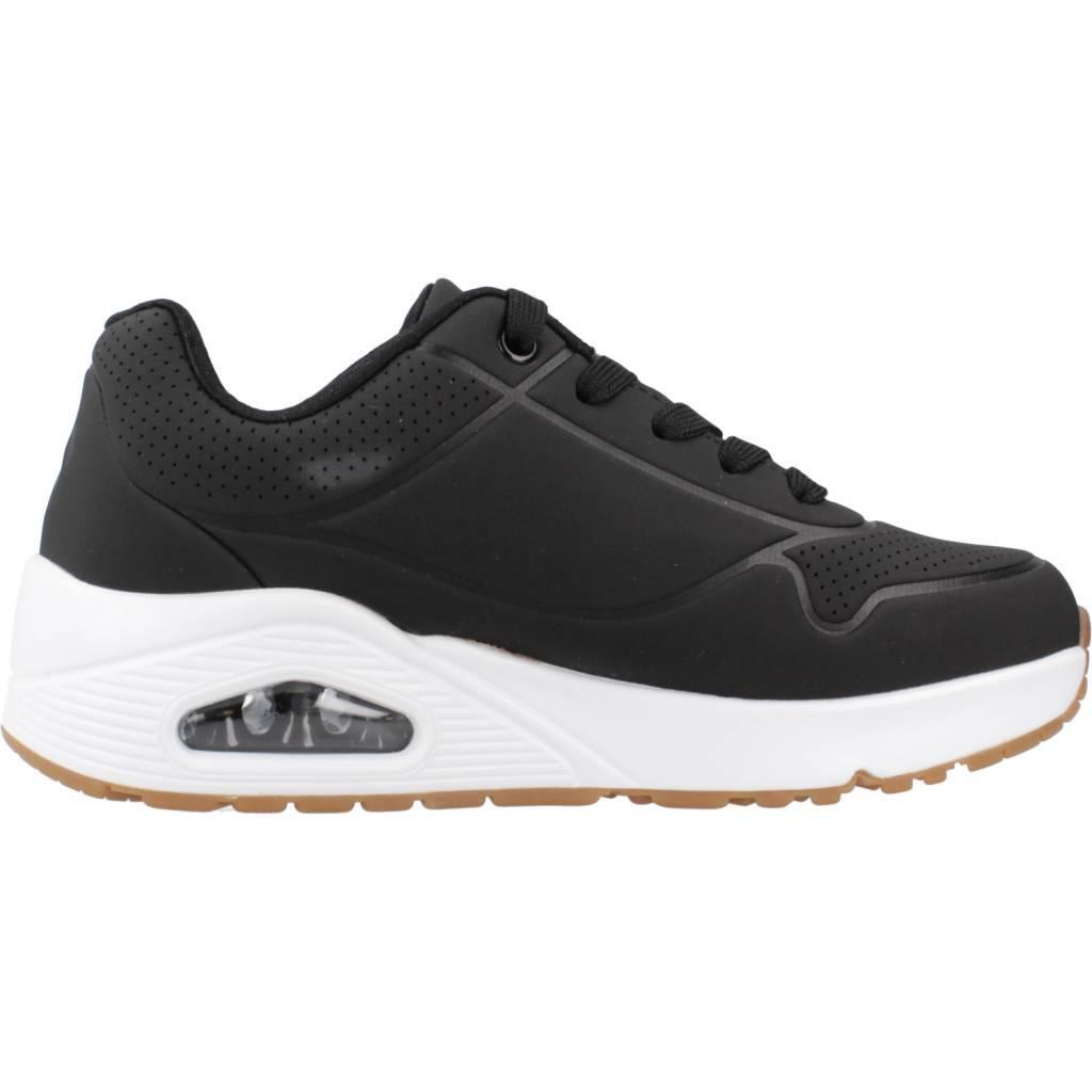 Baskets Skechers Modèle Uno - Stand On Air Couleur Noir 4/5