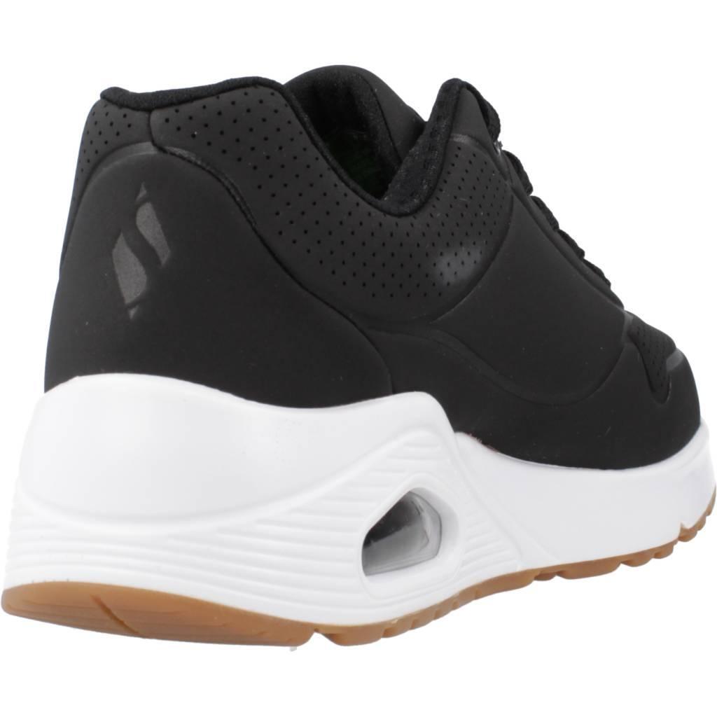 Baskets Skechers Modèle Uno - Stand On Air Couleur Noir 3/5