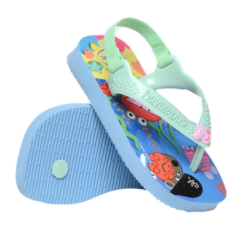 Chinelos Havaianas Modelo 4145980h Cor Azul 4/5