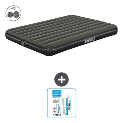 Luchtbed bestway - 2p - 203x152x25 cm + accessoire cb21