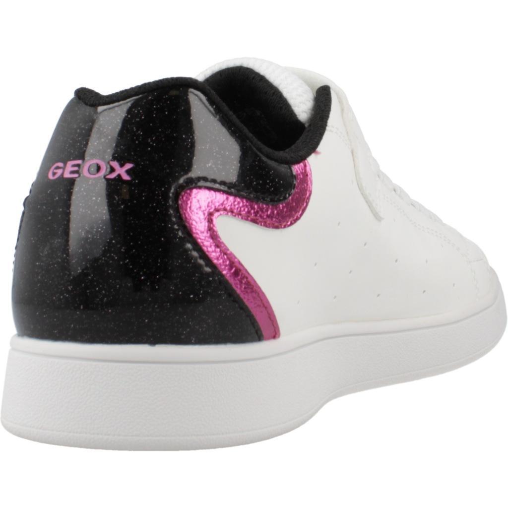 Baskets Geox Modèle J Eclyper Couleur Blanc 3/5