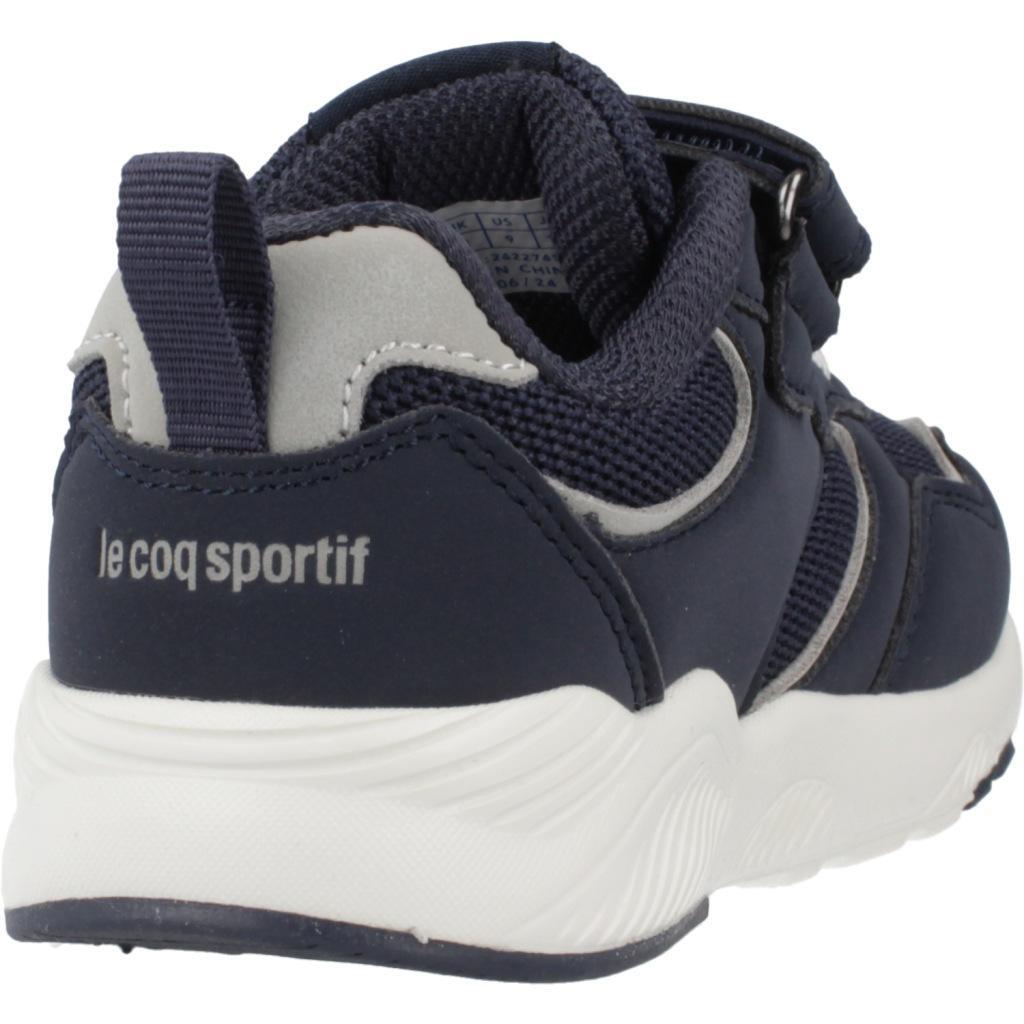 Baskets Le Coq Sportif Modèle Cs Runner Ps Couleur Bleu 3/5