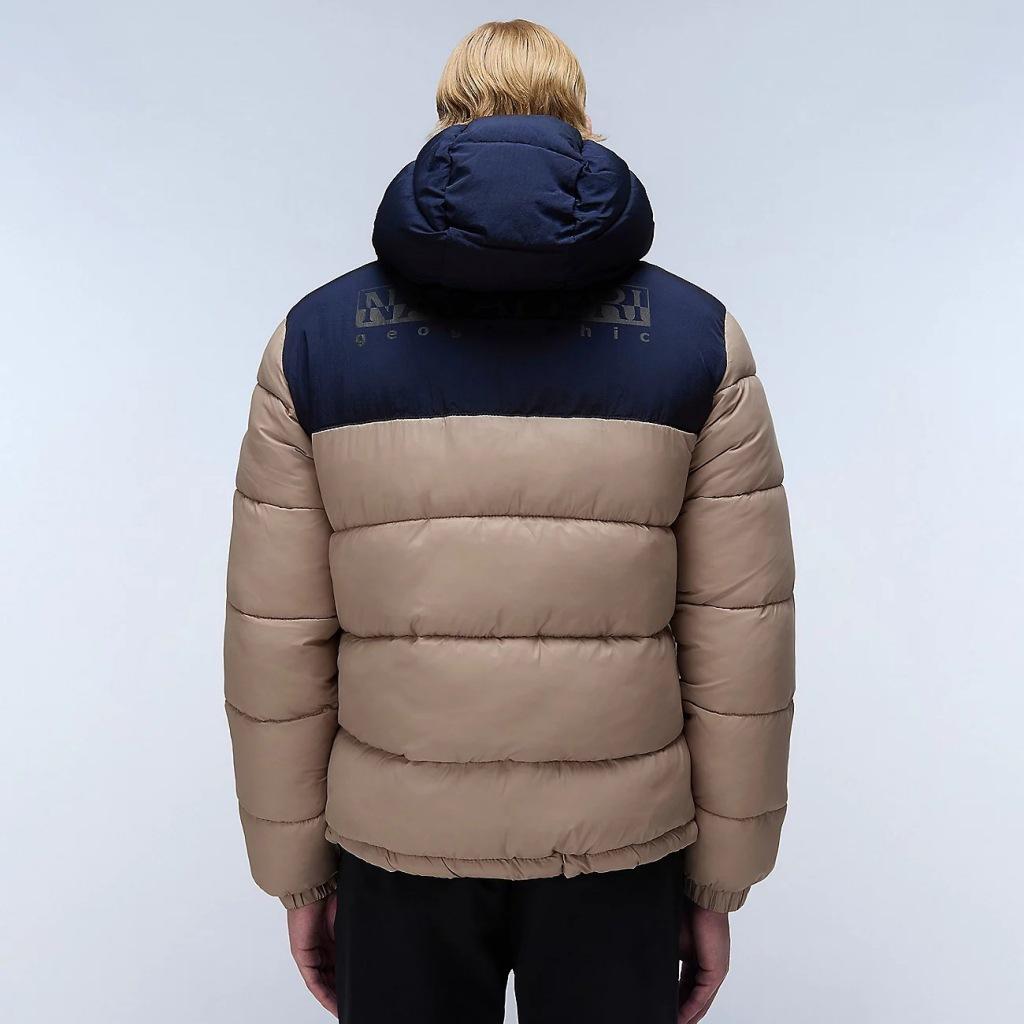 Veste Napapijri Modèle A-hornelen Couleur Beige 4/5