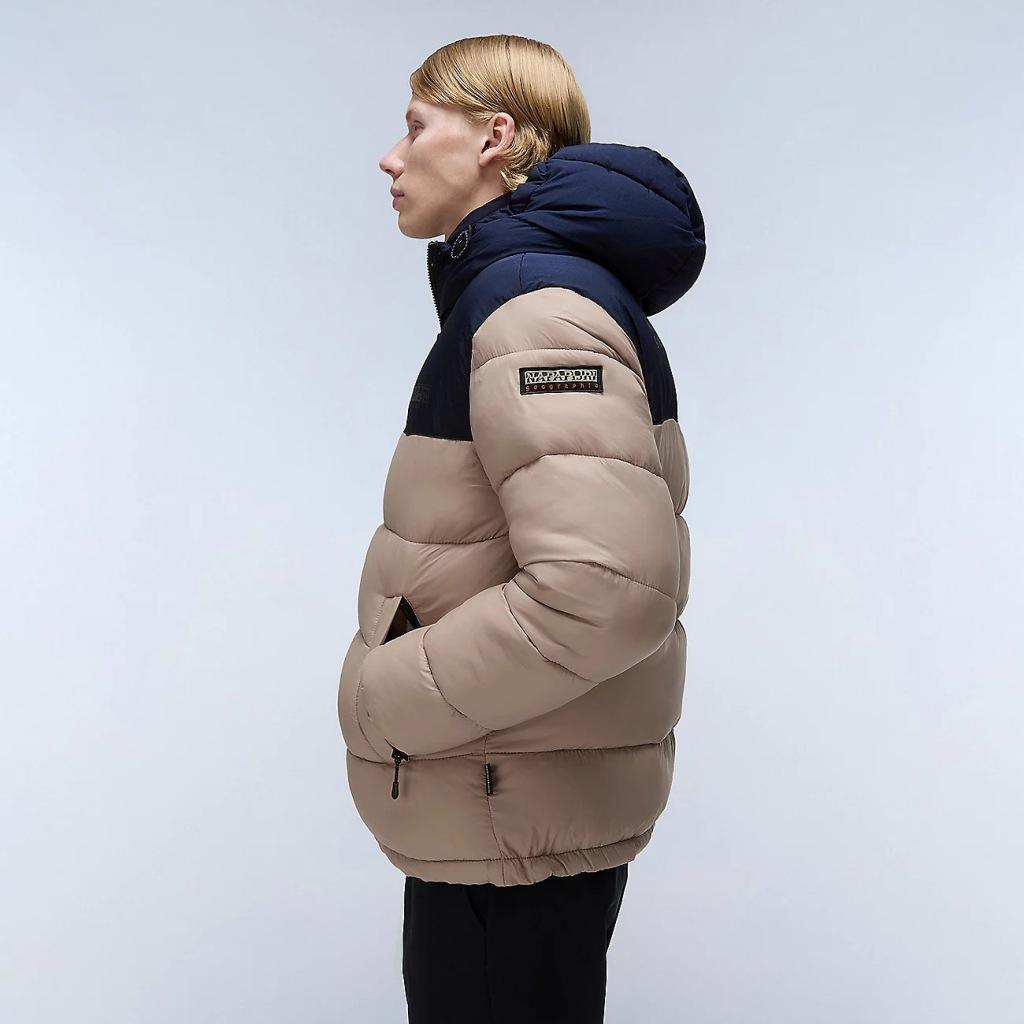 Veste Napapijri Modèle A-hornelen Couleur Beige 3/5
